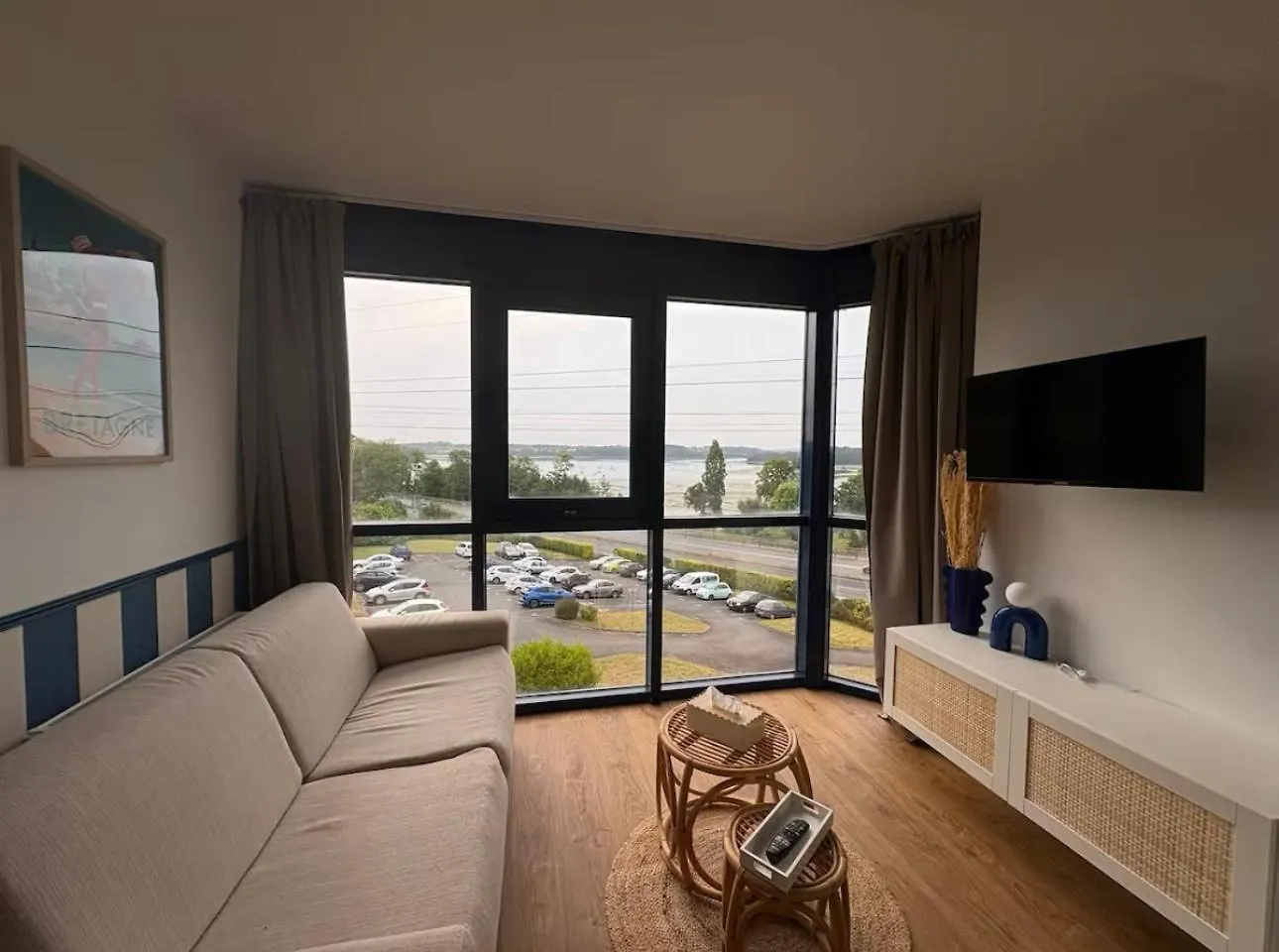 Appartement Vue Imprenable Sur La Rance ! 라리샤르데